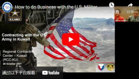 How to do Business with the U.S. Military Followed by Workshop | October 20, 2021