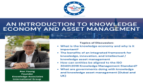 An Introduction to Knowledge Economy and Asset Management